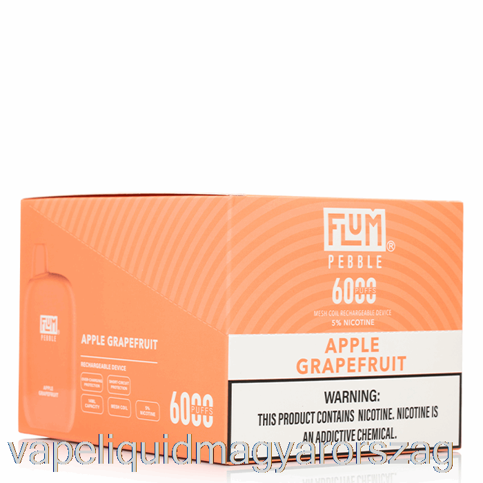 [10-es Csomag] Flum Pebble 6000 Eldobható Vape E Cigi